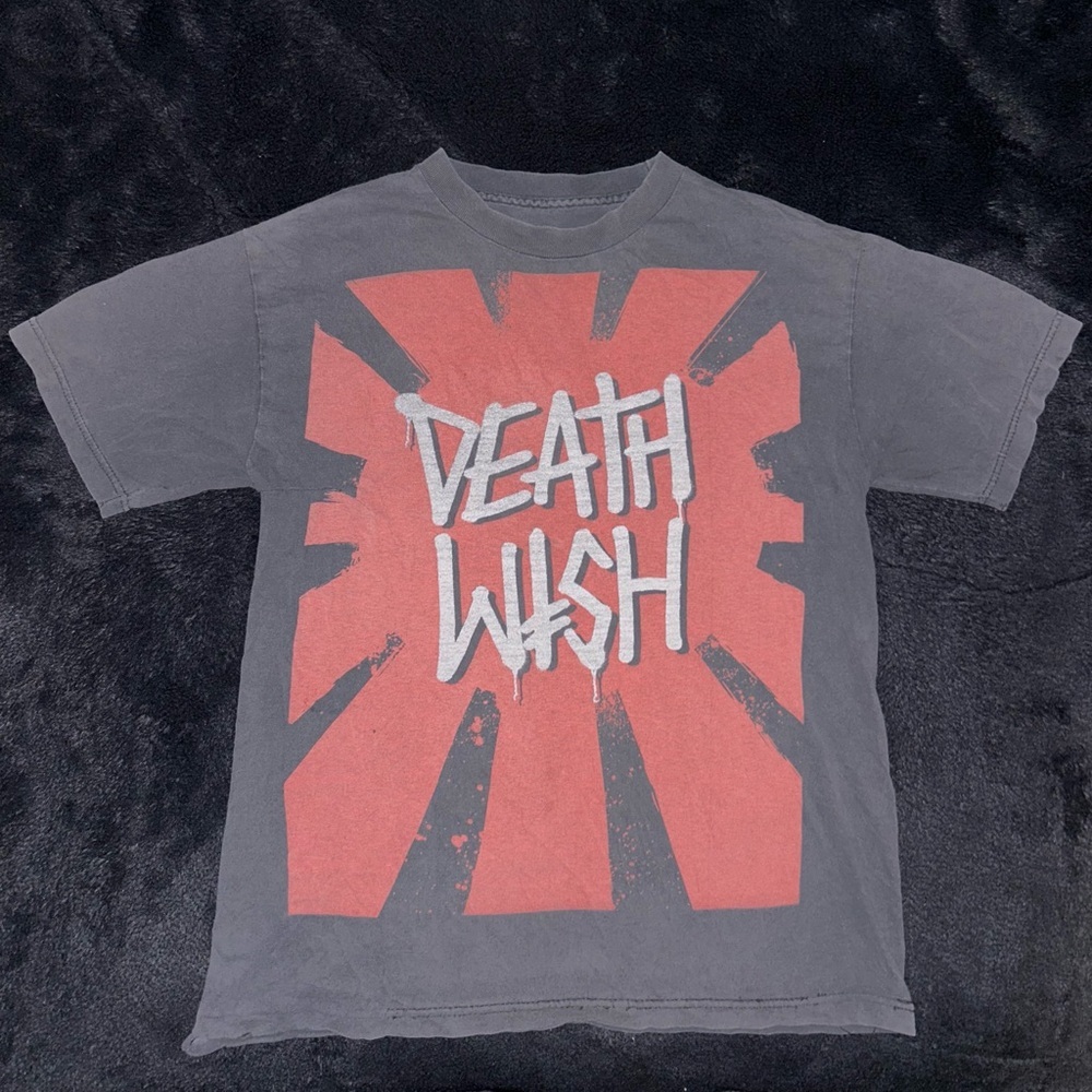 DeathWish Skateboarding Mens Gray T Size Medium